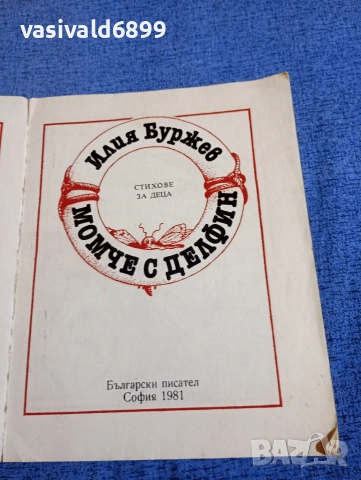 Илия Буржев - Момче с делфин , снимка 4 - Детски книжки - 52952489