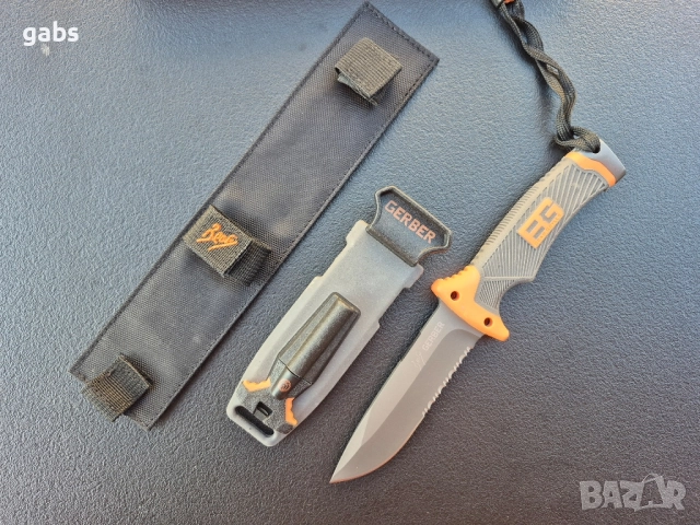 Нож за оцеляване GERBER Bear Grylls Ultimate Survival, снимка 9 - Ножове - 51780863