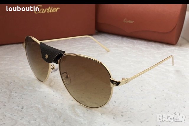 Cartier 2020 3в1 висок клас унисекс мъжки слънчеви очила с поляризация, снимка 5 - Слънчеви и диоптрични очила - 28275645