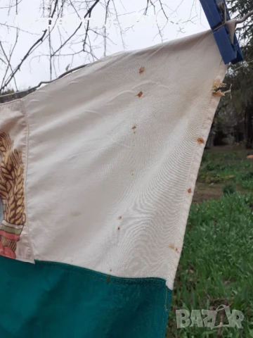 Старо българско знаме - Соц., снимка 2 - Антикварни и старинни предмети - 50918272