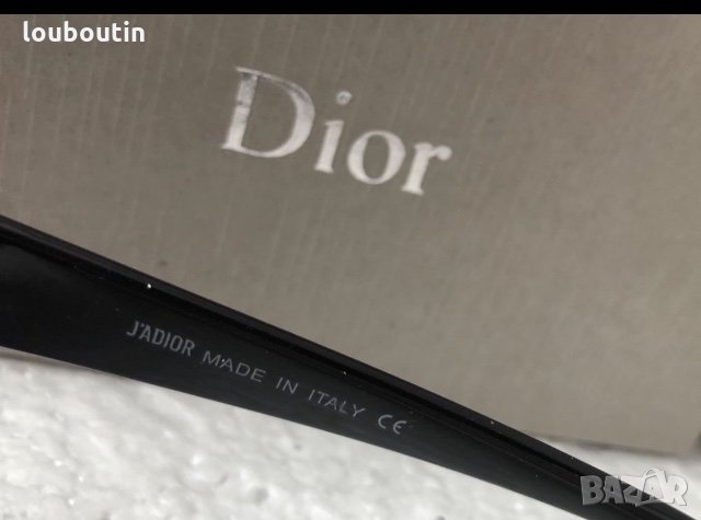 DIOR J’DIOR прозрачни слънчеви с козирка с лого, снимка 10 - Слънчеви и диоптрични очила - 28357758