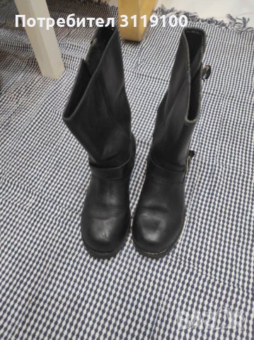 Бошуши тип чизми, естествена кожа, снимка 3 - Дамски ботуши - 38937425