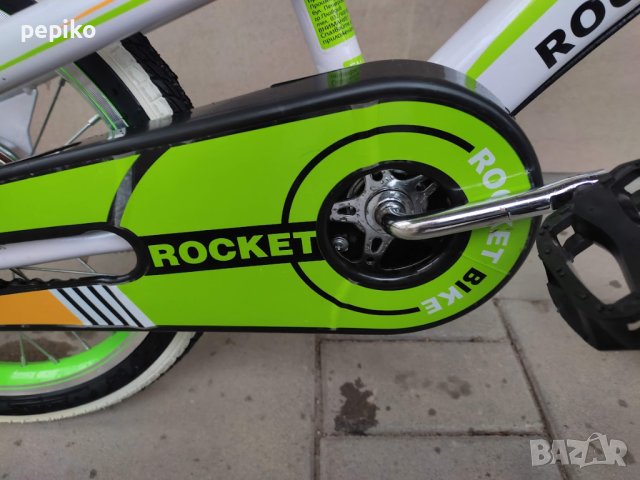 Продавам колела внос от Германия НОВ детски велосипед GREEN ROCKET BMX 16 цола, снимка 18 - Велосипеди - 43426877