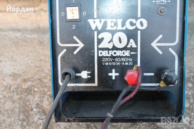 Зарядно за акумулатор ''Welco'' 9/12/24 волта, снимка 3 - Аксесоари и консумативи - 39594045