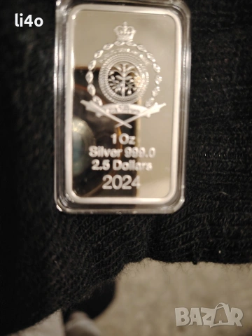 Сребърна монета икона Свети Георги 1oz 31.1гр цена 190евро , снимка 3 - Нумизматика и бонистика - 53289583