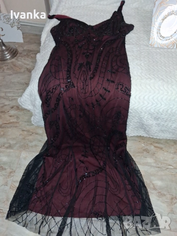 Рокля със пайети 