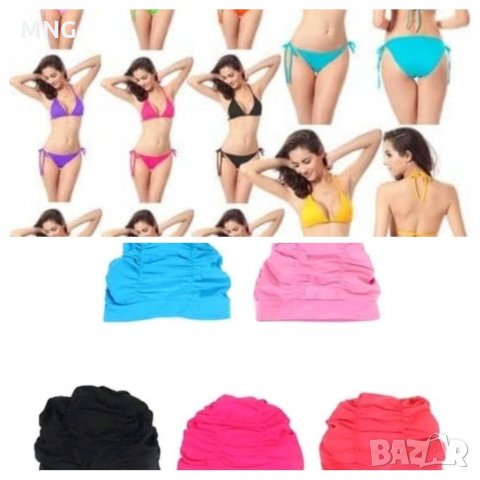 Дамски бански + шапка за спа , снимка 1