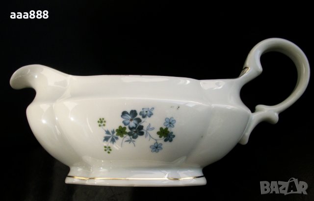 Сосиера български порцелан Китка Нови пазар, снимка 7 - Антикварни и старинни предмети - 14074876