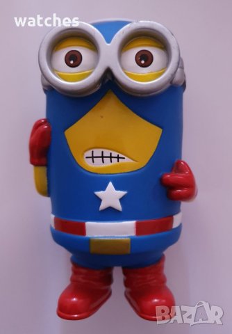 Тонколонка - миньон, Капитан Америка , снимка 7 - Bluetooth тонколони - 28747958