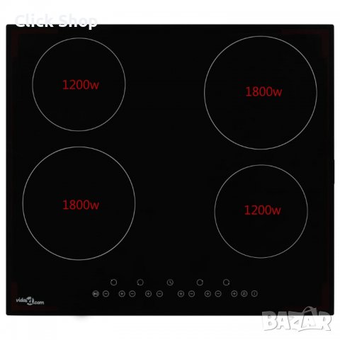 Керамичен плот с 4 котлона, сензорен контрол, 6000 W, снимка 2 - Котлони - 36659220