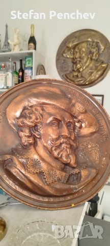 Меден барелеф на Рубенс