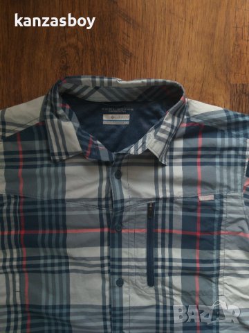 Columbia Silver Ridge Plaid Short Sleeve Shirt - страхотна мъжка риза, снимка 10 - Ризи - 37146994