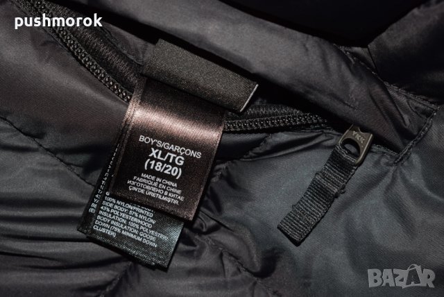 THE NORTH FACE 550 Reversible Down Hoodie jacket Sz boy’s XL / 18-20 y /-#00259 , снимка 10 - Якета - 39059684