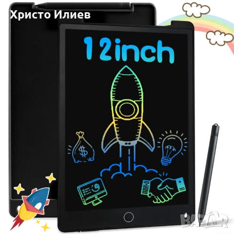 Цветен Таблет за рисуване и писане LCD 12 инча
