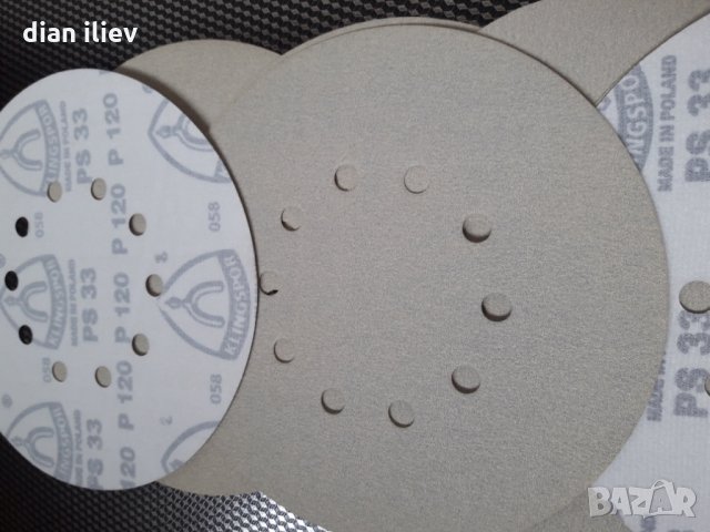 Шкурка на дискове, снимка 3 - Строителни материали - 26805141