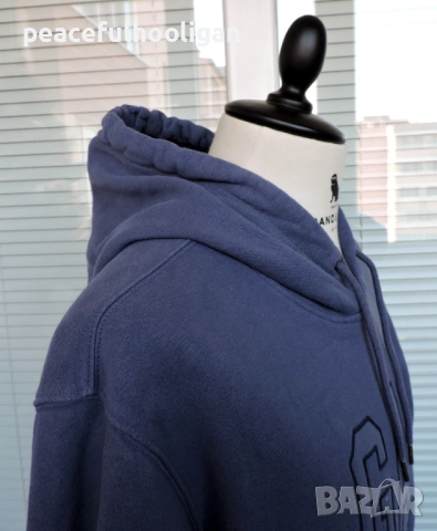 GAP мъжки лилав суитшърт с качулка размер L/XL Oversized , снимка 3 - Суичъри - 53394124