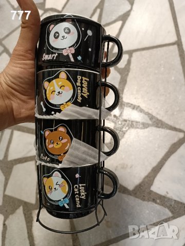 чаши с поставка, снимка 6 - Чаши - 43766792