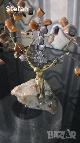 Масивен сребърен кръст, снимка 15 - Антикварни и старинни предмети - 42462951