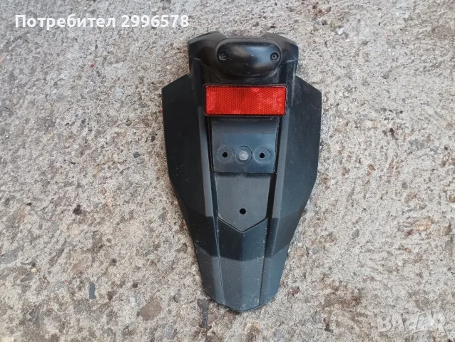 Kawasaki Z800 Кавазаки З800 стойка регистрационен номер / калник / опашка за мотор мотоциклет, снимка 3 - Части - 45280352