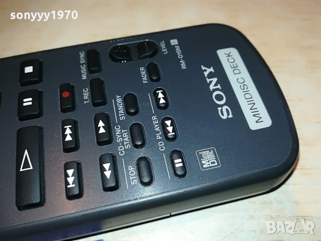 sony rm-d15m minidisc deck-remote control, снимка 8 - Други - 28642469