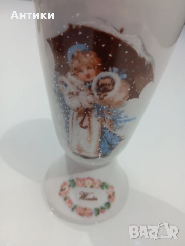 Порцеланова стара красива чаша, снимка 5 - Чаши - 52553129