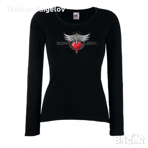 Разпродажба! Дамска тениска BON JOVI 1