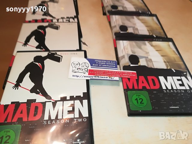 MAD MEN X8 DVD ВНОС GERMANY 1004231109, снимка 6 - DVD филми - 40318069
