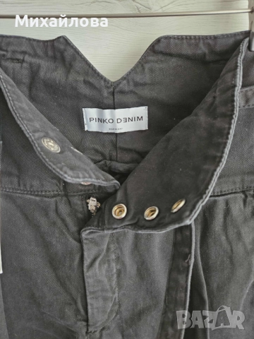 Продавам черен панталон, снимка 3 - Дънки - 52440011