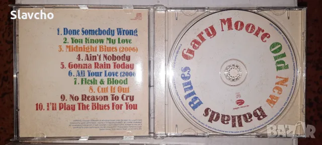 Компакт дискове на - Gary Moore - Old New Ballads Blues/ Gary Moore - A Different Beat (1999), снимка 2 - CD дискове - 47527652