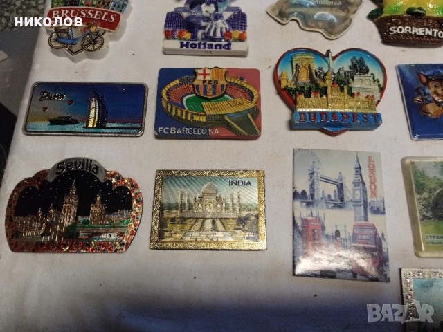 ККЛАСЬОРИ С ПОЩЕНСКИ МАРКИ И МАГНИТИ ЗА ХЛАДИЛНИК, снимка 2 - Филателия - 52931041