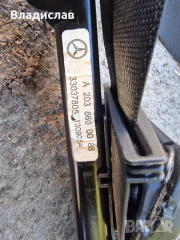 Предни колани за Mercedes w203 C-Class , снимка 2 - Части - 47906504