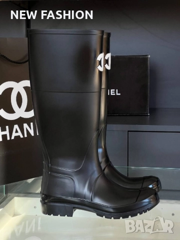 Дамски Ботуши ✨ Chanel , снимка 11 - Дамски ботуши - 52292522