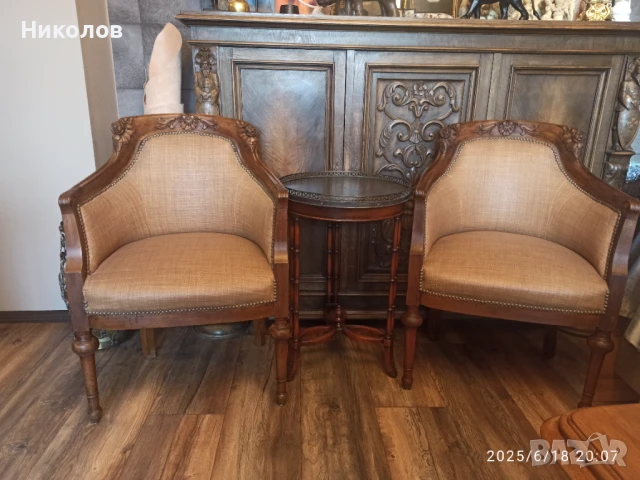 Кресла за всекидневна , снимка 8 - Дивани и мека мебел - 50747417