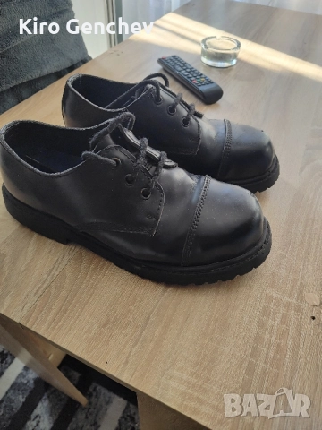 Металски обувки с Желязно Бомбе, снимка 5 - Мъжки боти - 52422530