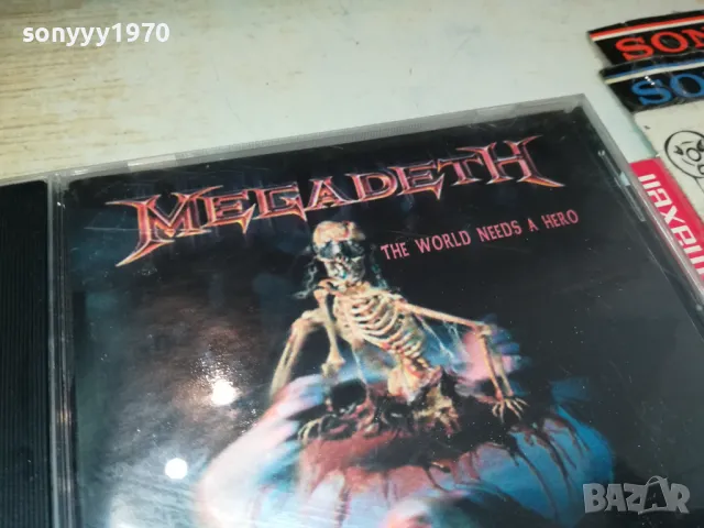 MEGADETH CD 0905251737, снимка 10 - CD дискове - 50223090