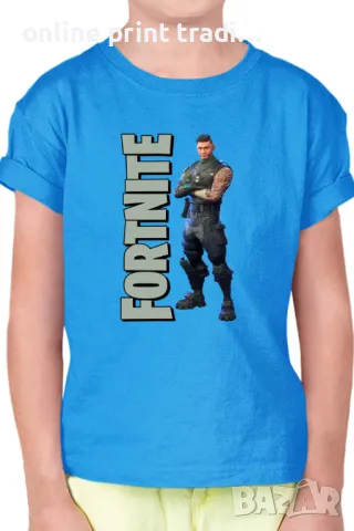 Детска тениска Фортнайт Fortnite Squad Leader 01, снимка 13 - Детски тениски и потници - 48524479
