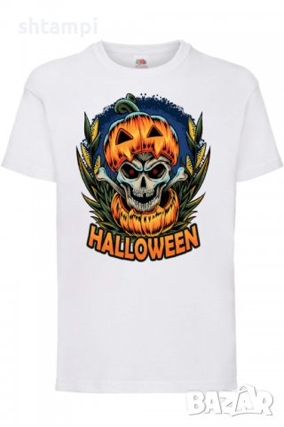 Детска тениска Halloween 01,Halloween,Хелоуин,Празник,Забавление,Изненада,Обичаи,, снимка 3 - Детски тениски и потници - 38156345