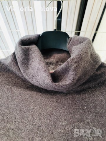 Безшевна рокля-блуза JUCCA,алпака и полиамид, снимка 7 - Рокли - 26486842