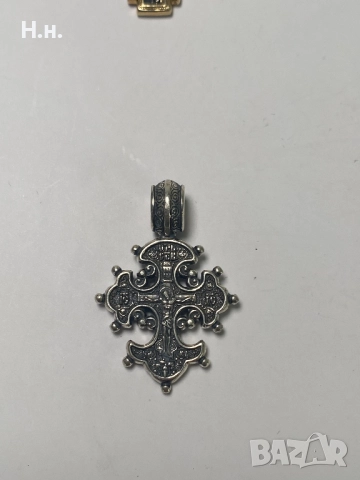 Сребърни кръстове, снимка 11 - Колиета, медальони, синджири - 51633633