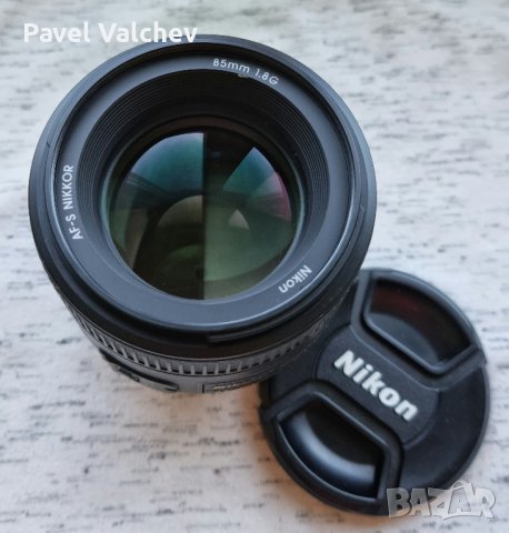 Nikon AF-S Nikkor 85 f/1.8G - отлично състояние и пълен комплект, снимка 3 - Обективи и филтри - 43152505
