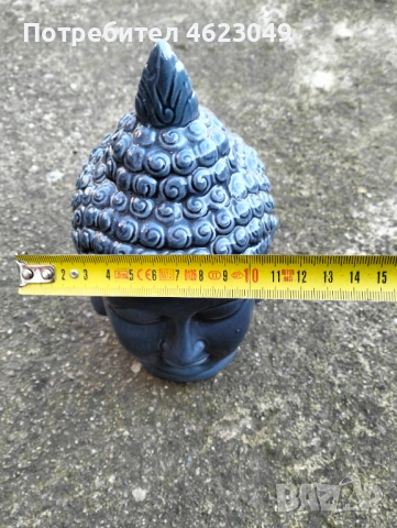 Порцеланова глава на Буда, снимка 4 - Антикварни и старинни предмети - 53042882