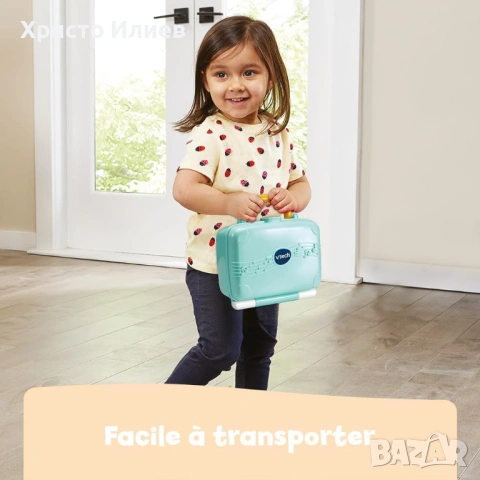 Интерактивна играчка Vtech Моят първи грамофон, снимка 5 - Музикални играчки - 53508748