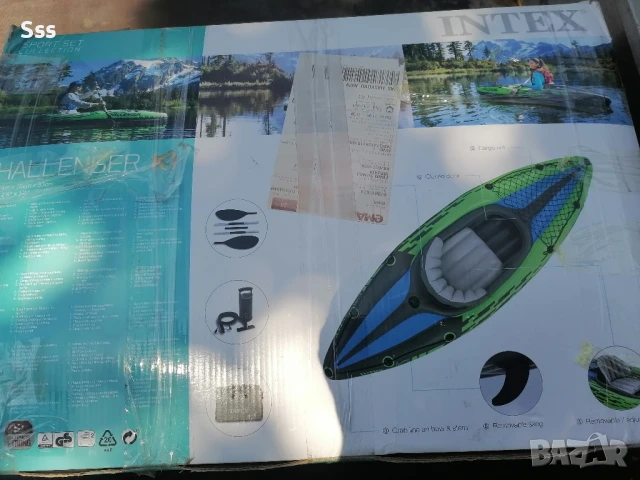 Надуваемо кану интех челинджер 