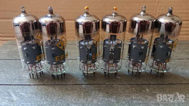 Нови радиолампи WF EF80. Използвани радиолампи WF EF80. , снимка 2 - Ресийвъри, усилватели, смесителни пултове - 47081274