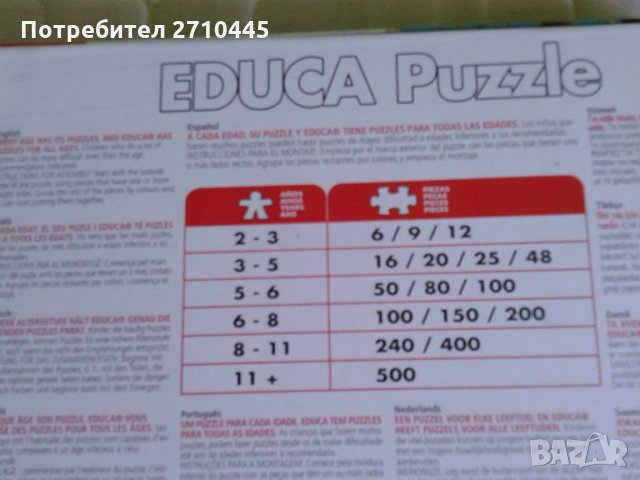 Пъзел с динозавър, снимка 2 - Игри и пъзели - 33543570