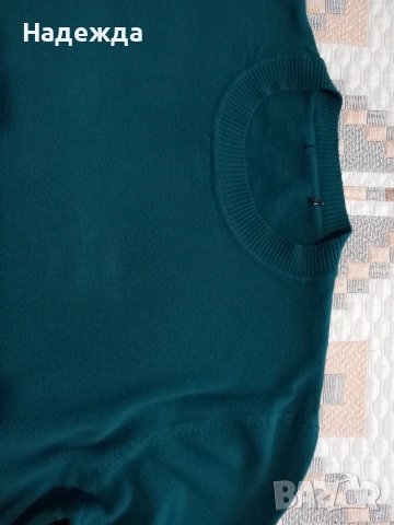 Дамски пуловер фино плетиво, снимка 2 - Блузи с дълъг ръкав и пуловери - 53293487