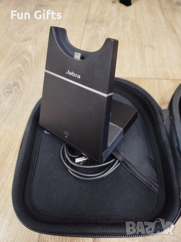 Безжични Слушалки Jabra Evolve 75 + зарядно, снимка 3 - Слушалки за компютър - 53517466