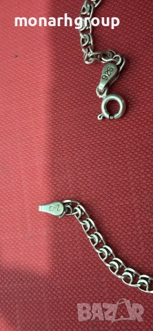 Сребърна верижка, снимка 8 - Колиета, медальони, синджири - 52713729