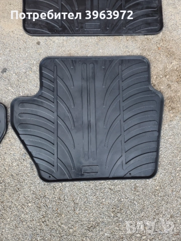 Комплект 4 бр. Гумени стелки за Ford Fiesta 2018г, снимка 4 - Аксесоари и консумативи - 52032968