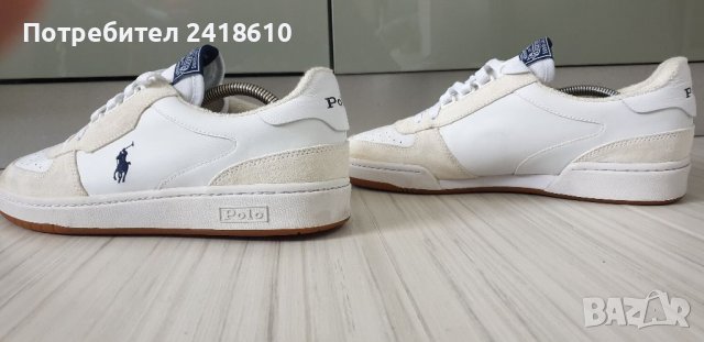 POLO Ralph Lauren Leather UK 8 US 9 Mens Size 42/27см ОРИГИНАЛ!, снимка 8 - Кецове - 38862866